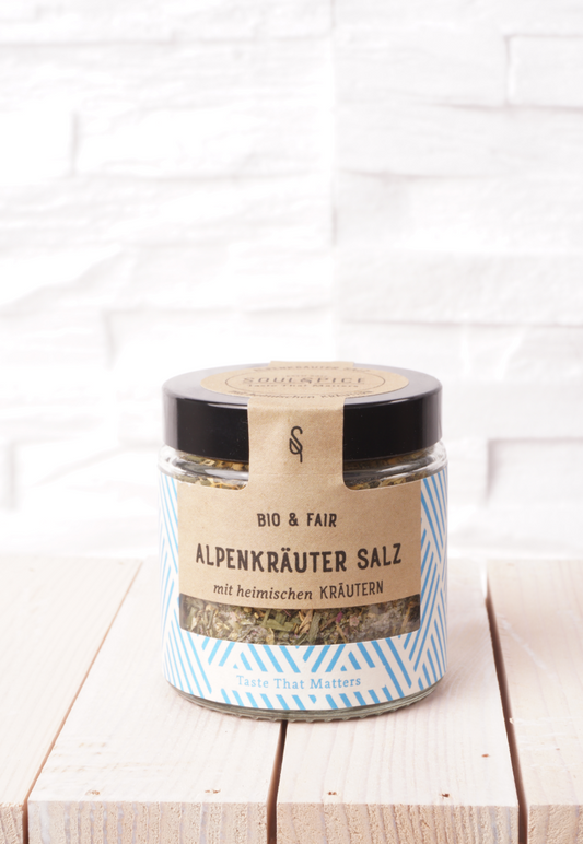 Alpenkräuter Salz Bio, 85g